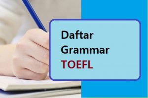 Daftar grammar toefl